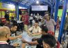 Buka Turnamen Domino HUT RI di Tarempa Barat, Bupati Aneng Ikut Bertanding