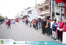 Pawai Pembangunan di Mandau Semarak, Ketua DPRD Bengkalis: Boleh Berbeda, Tetap Satu untuk Daerah