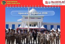 Jajaran Kantah Buteng Ikuti Upacara Pengibaran Bendahara Merah Putih 17 Agustus 2026