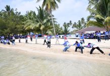 Nirwana Beach Dipenuhi Tawa, Lanud RSA Natuna Gelar Lomba Kemerdekaan
