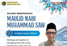 Kantah Buton Tengah Ucapkan Selamat Memperingati Maulid Nabi Muhammad 1448 Hijriah