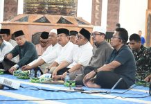 Kadis Personel Lanud RSA Hadiri Peringatan Maulid Nabi Muhammad SAW 1448 H di Masjid Agung Natuna