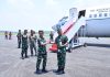 Danlanud Raden Sadjad Antar Kepulangan Pangkosek II dari Natuna
