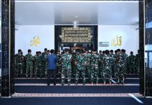 Dari Masjid Mina Lanud RSA, Doa Dipanjatkan untuk Natuna dan Indonesia