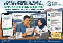 Per September 5.715 Peserta PBPU/BP Pemda Dinonaktifkan, BPJS Kesehatan Natuna Minta Warga Cek Status Kepesertaan