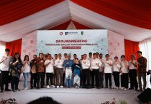 Groundbreaking Sekolah Terintegrasi Merah Putih, Amsakar Achmad : Kita Tak Boleh Terlambat Mendesain Pendidikan Untuk Anak Bangsa