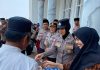 HUT ke-78 Polwan, Polres Anambas Bagikan Sembako dalam Program Jumat Berkah