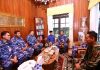 Sambut HUT ke-81 TNI, Danlanud Raden Sadjad Anjangsana ke Tokoh Natuna