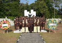 Ziarah ke TMP Natuna, Kejari Kenang Jasa Pahlawan di Hari Lahir Kejaksaan ke-81