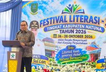 Sestama Perpusnas Dorong Perpustakaan Natuna Tingkatkan Akreditasi