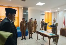 Cen Sui Lan Lantik Lima Pejabat Pimpinan Tinggi Pratama, ini Daftarnya