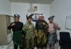 GERAM Kepri Silaturahmi ke Koarmada I, Dorong Pelestarian Tanjak sebagai Warisan Budaya Melayu