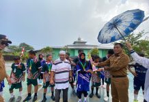 SDN 003 Sungai Ulu Borong Dua Gelar Juara Turnamen Voli Hari Santri Nasional 2026 di Natuna