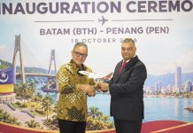 Penerbangan Batam–Penang Dibuka, BP Batam Dorong Konektivitas dan Investasi