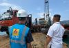 Bupati Anambas Tinjau Kedatangan Mesin PLTD di Tanjung Momong, Upayakan Pasokan Listrik Lebih Andal