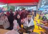 HUT ke-27 Natuna, Pemkab Gelar Pasar Murah dan Salurkan Beras untuk 210 Keluarga