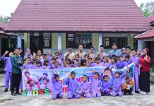 Sambangi SD Negeri 32 Bantan, Diskominfotik Bengkalis Edukasi Siswa soal Internet Sehat dan Perundungan