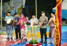 Diguyur Hujan Deras, Pembukaan MTQ ke-XV Sungai Mandau Tetap Meriah