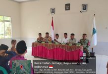 Babinsa Serka Didih Sukiadi Hadiri Penetapan Calon Kades Batu Berapit
