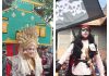 Unik! Karnaval Budaya HUT ke-27 Natuna Tampilkan Busana Rumah Adat hingga Bajak Laut